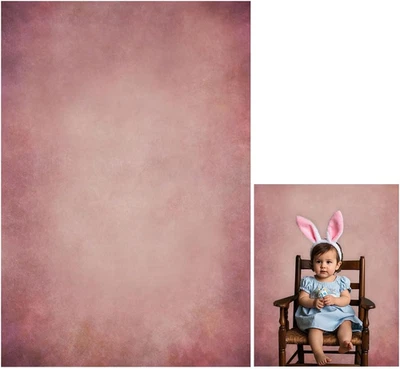 5X7Ft Red Old Master Abstract Photography Backdrop for Studio - Image 1 of 4