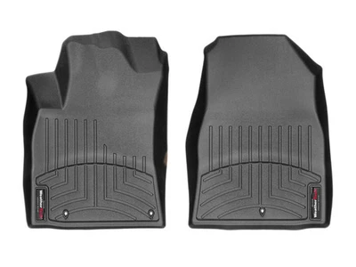 WeatherTech FloorLiner for 2018-2020 Hyundai Elantra GT - 1st Row, Black - Image 1 of 4