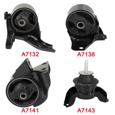 Juego de 4 piezas de kit de montaje de motor para Kia Sportage 2,0 L 2005-2010 para automático Foto 1 de 4