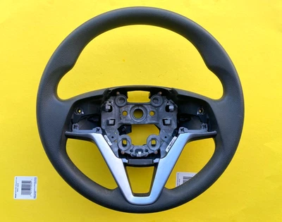 2016-2018 HYUNDAI TUCSON DRIVER STEERING WHEEL BLACK WRAPPED OEM 56110-D3070TRY - Image 1 of 4