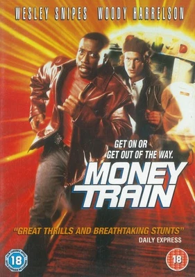 Money Train (1995) New Sealed DVD, Wesley Snipes, Woody Harrelson [Region 2] - Image 1 of 2