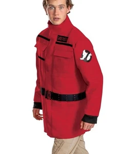 Parka Cazafantasmas Imperio Congelado Abrigo Rojo Vestir Halloween Disfraz Adulto - Imagen 1 de 11