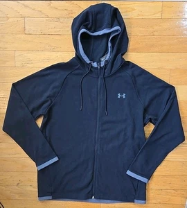 Under Armour Men's FITTED Double Knit Full Zip Active Jacket Hoodie 1379659 XL - Picture 1 of 16