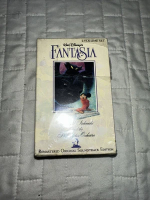 Walt Disney's Fantasia Movie Soundtrack 2 Cassette Tapes Mickey Mouse 1990 NEW - Image 1 of 4