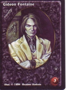 5 x Gideon Fontaine VTES CCG Jyhad VTES Mixed - Picture 1 of 1