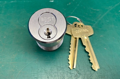 Best 7 Pin Mortise Lock Cylinder A Keyway SFIC - Locksmith Locksport - W/ Keys • 22.69£