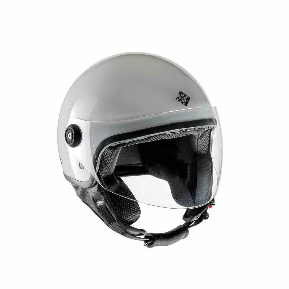 Casque Demi Jet Tucano Urbano El Jettin Blanc Glacé Brillant Taille XS 54CM - Photo 1/1