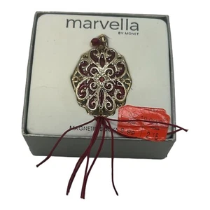 Vintage Marvella by Monet Magnetic Bookmark - Imagen 1 de 5