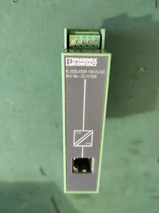 N.1 Phoenix Contact FL ISOLATOR 100-RJ/SC 2313928 Isolatore di rete - Foto 1 di 4