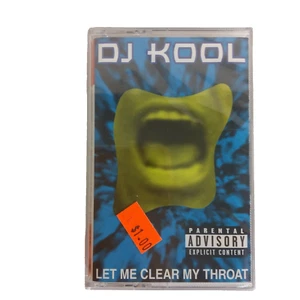 New Sealed DJ Kool Let Me Clear My Throat [PA] (1996, American) hip hop Explicit - Picture 1 of 4