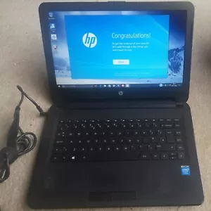 HP 14ac100na Intel dual-core 14" windows 10 office 2010 Laptop - Picture 1 of 6