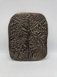 The Tree Of Life Bronze Wall Plaque Wild Goose Studios Oisin Kelly 9.5 x 8x .5 - Picture 1 of 2