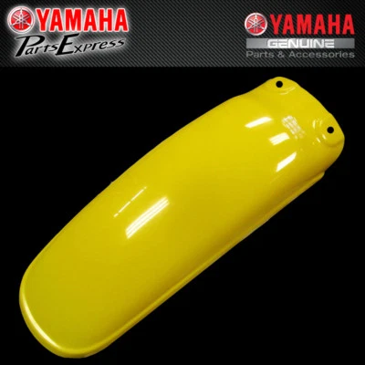 NEW 1980 - 1984 YAMAHA YZ250 YZ465 YZ490 OEM YELLOW REAR FENDER 3R4-21611-00-00 - Image 1 of 2
