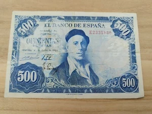 Spagna 500 pesetas 1954 E 2335130 MADRID 22 dicembre come da foto - Imagen 1 de 4