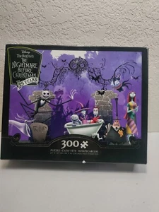 Disney Nightmare Before Christmas 300 Piece Puzzle Used Jack Skellington Sally - Picture 1 of 13