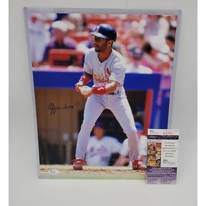 Ozzie Smith Signed Photo 11X14 St Louis Cardinals JSA COA - Picture 1 of 5