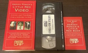 Harvey Penick’s Little Red Video (VHS, 1993) With Best Of Little Red Book - Picture 1 of 4