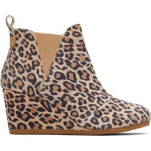 toms leopard booties