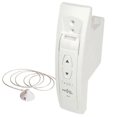 Super blind GW 60 belt winder electric flush-mounted/surface-mounted incl. sun sensor 25 kg - Image 1 of 3