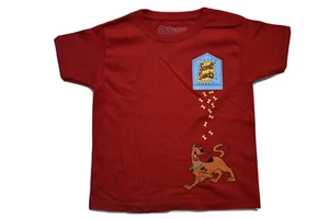 Scooby-Doo Little Boys Scooby Snacks Red Shirt New 4, 5-6 - Picture 1 of 5