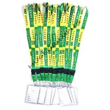 12 PCS Brazil ID Card Badge Holder With Lanyard For Key ID Card Name Tag