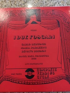 74 LP - Verdi I Due Foscari - Bergonzi Parazzini - Bruson - Live Opera - Picture 1 of 2