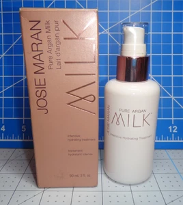 Josie Maran Pure Argan Milk Intensive Hydrating Treatment 3 oz / 90 ml Mega-Size - Picture 1 of 3