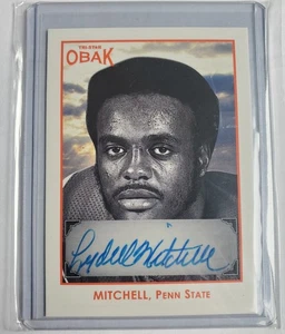 Lydell Mitchell Auto Orange Parallel 52/75 Tri Star OBAK Football 2011 - Picture 1 of 1