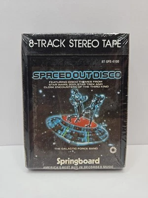 Spaced Out Disco by The Galactic Force Band (8-Track, 1978) New Sealed Rare - Image 1 of 3