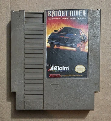 Knight Rider (Nintendo Entertainment System, NES, 1989) Cartridge Tested  - Image 1 of 4