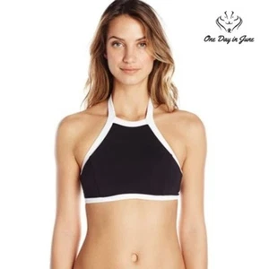 SeaFolly Block Party High Neck Tank Bikini Top Size 4 - Picture 1 of 3