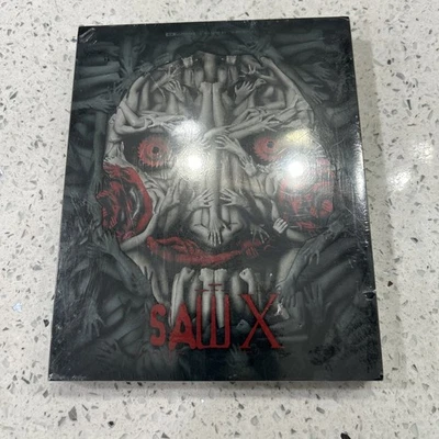 Saw X (4K UHD, Blu-ray, Digital) Steelbook, New/Sealed - Image 1 of 2