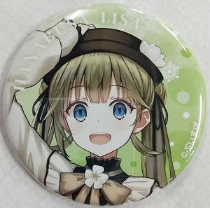 Comic Market 101 Buisspo Can Badge English Lisa C101 Comiket 2022 Winter Vtuber - Picture 1 of 2