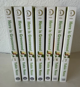 Here Is Greenwood 1-7 Viz Comics English Edition Manga Books Lot - Picture 1 of 7