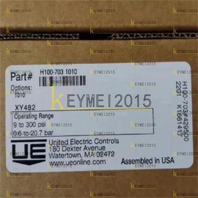 1PCS NEW United Electric Controls（UE）pressure switch H100-703-1010 - Image 1 of 4