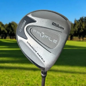 WILSON PROFILE DRIVER KIDS YOUTH JR FLEX GRAPHITE RIGHT GOLF CLUB ~38" Need Grip - Picture 1 of 10