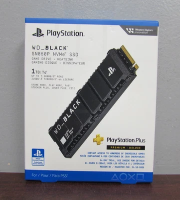 Western Digital WD_Black SN850P 1TB NVMe SSD for PS5  - NEW SEALED  [31D] - Image 1 of 4