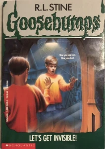 Goosebumps #6 Let's Get Invisible! R.L. Stine Unnumbered True First Print 1993 - Picture 1 of 5