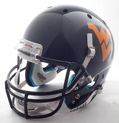 WEST VIRGINIA MOUNTAINEERS Schutt AiR XP Gameday REPLICA Football Helmet WVU - Image 1 of 2
