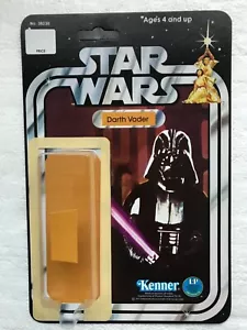 VINTAGE DARTH VADER ON 12 RÜCKSEITE STAR WARS RESTAURATION KIT SELBSTKLEBENDE BLASE - Bild 1 von 3