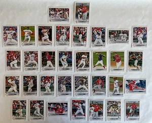 Nationals 2022 Topps Series 1, 2, & Update Base Team Set *33 cards* w/LL & combo - Picture 1 of 1