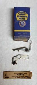 Wizard L-4323 HD Contact Points Set 1927-48 Chevrolet 1953-54 Corvette 1936 Olds - Picture 1 of 3