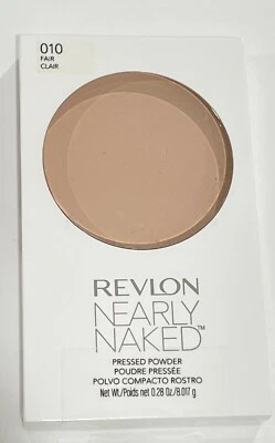 Revlon Nearly Naked Pressed Powder 010 Fair 0.28 oz / 8 g - Image 1 of 2