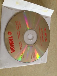 Yamaha 600 MT-03 2007 MT03 Workshop Manual de Taller Manual Taller En CD Pdf - Imagen 1 de 1