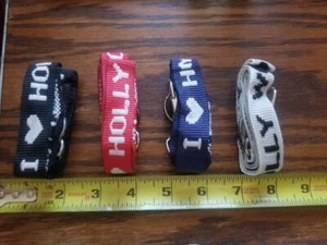 12 CORDONES DE MADERA DE ACEBO I LOVE CORDONES COLORES ROJO BLANCO AZUL NEGRO 3 de cada uno  - Imagen 1 de 3