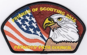 CSP - PATRIOT'S PATH COUNCIL - SA-60 - 2016 FOS - OVERSIZE - Picture 1 of 1