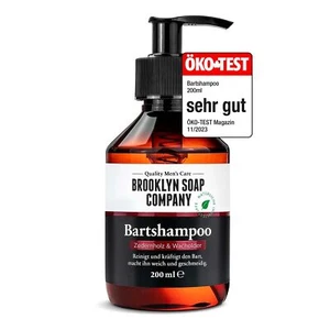 Bartshampoo (200ml) · BROOKLYN SOAP COMPANY · Bartseife reinigt pflegt den Bart - Bild 1 von 6
