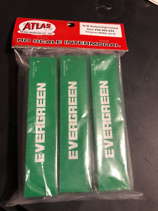 Atlas 2-5033 HO Scale 40 Ft Std Height Container Set Evergreen Set #2 3 Pack HH