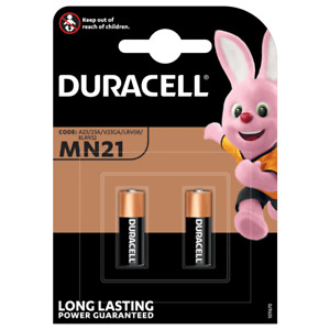 DURACELL Specialty Batterien Alkaline Typ MN21 V23GA 12V für Alarm Klingel Tür