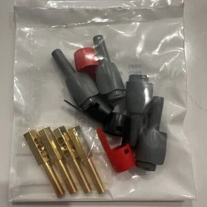 4 Deltron BFA Camcon Banana Plug Connectors for Vintage Linn, Cyrus, Arcam Amps